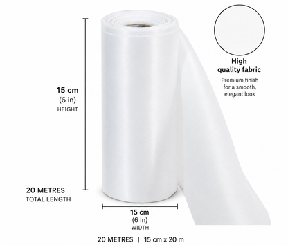 Wide Satin Plinth Ribbon