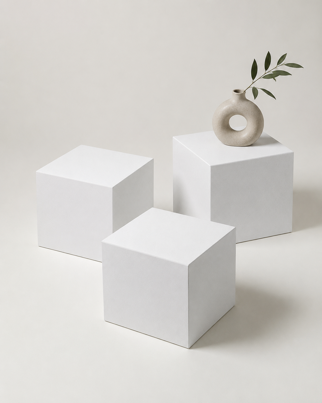 Square Cardboard Cube